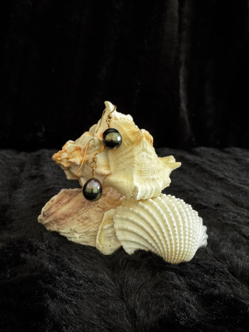 Fresh water Pearl earring set