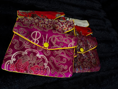 Chinese style jewelry bag
