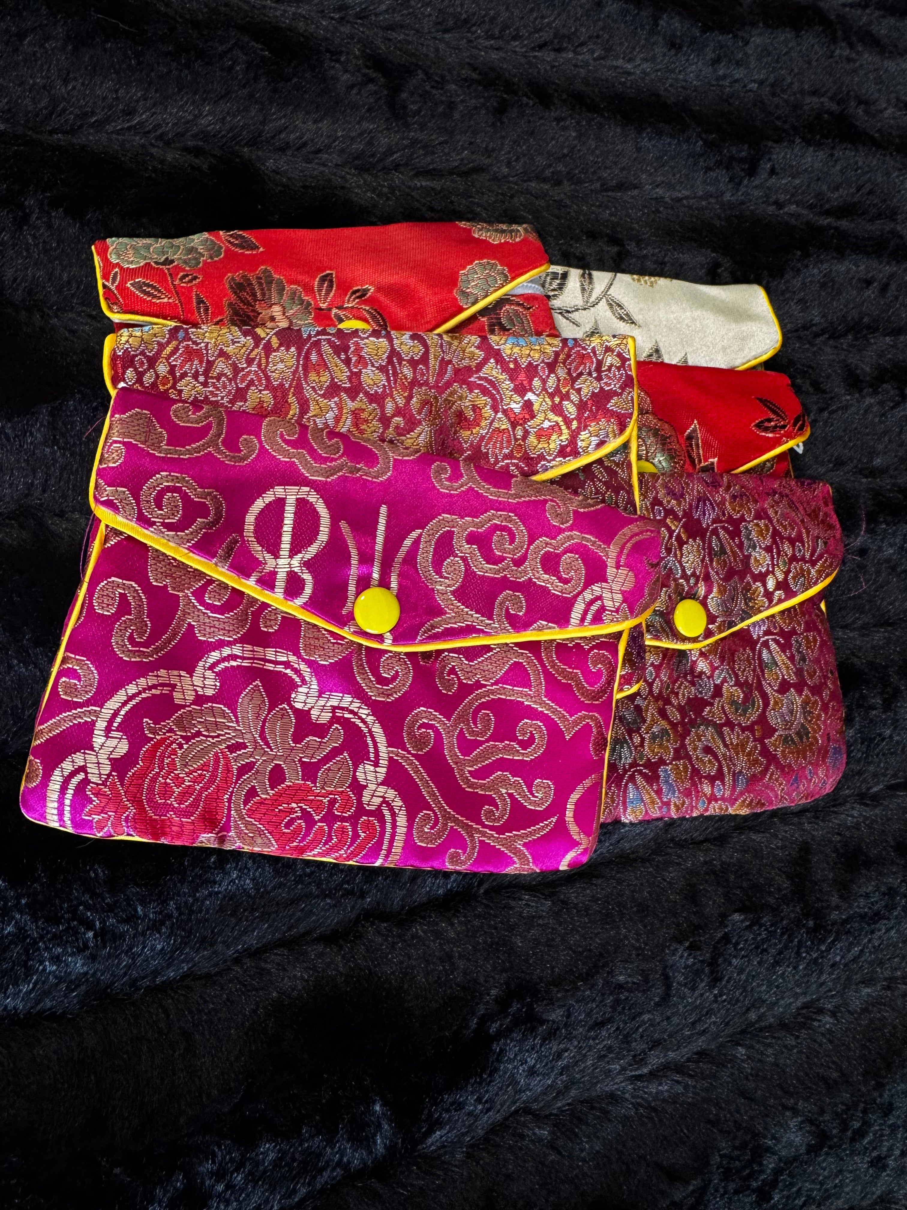 Chinese style jewelry bag