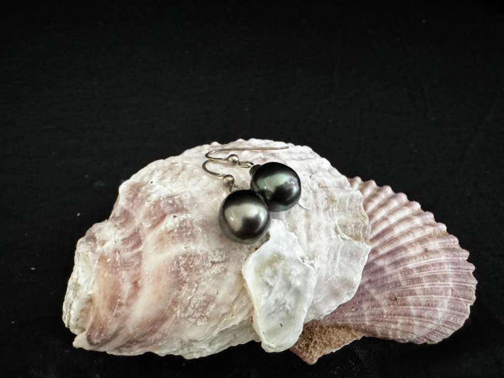 Pearl Dangle Earring set