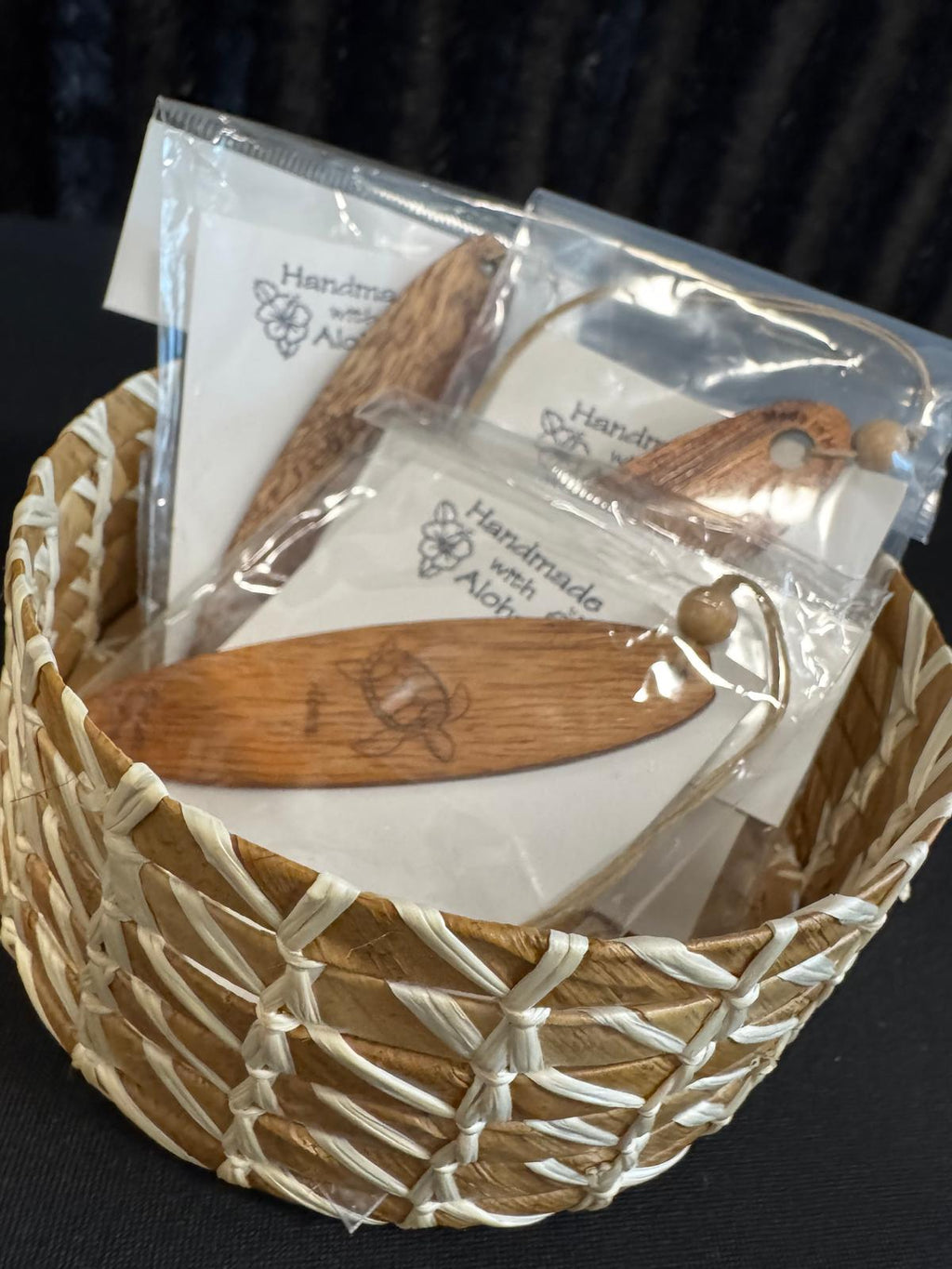 Koa Wood Surfboard Bookmarker